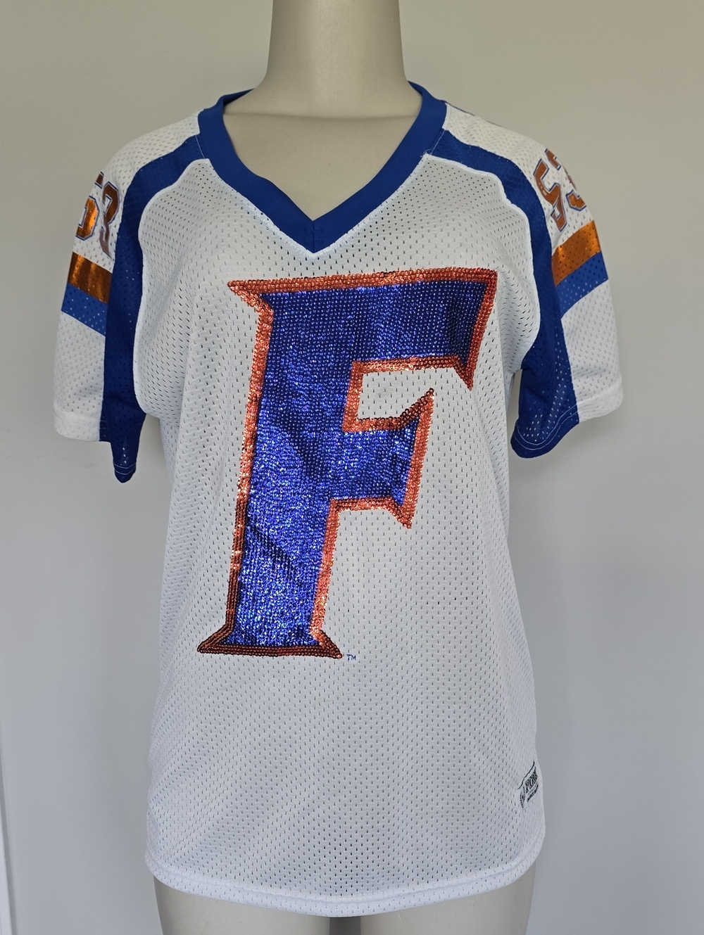 PINK Victoria's Secret University of Florida short sleeve mesh jersey-S